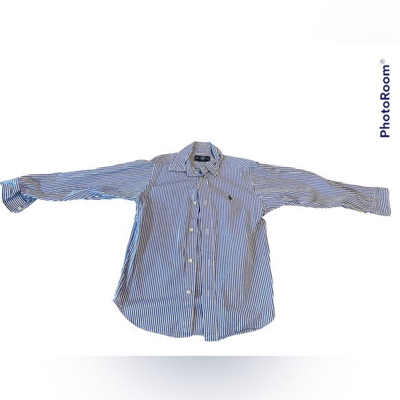 RALPH LAUREN boys button up shirt. Like new size 7 - Picture 1 of 3